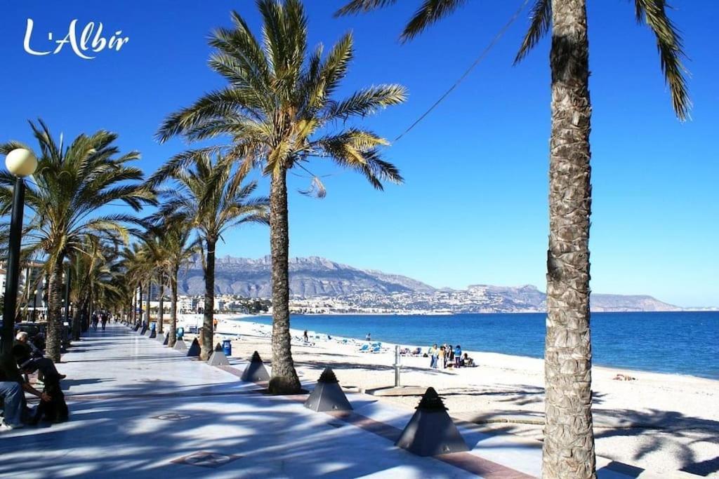 Apartamento Bulevar En Playa Albir El Albir Bagian luar foto